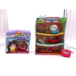 Squishmallow Squishville Mall and Cinema Playset and Squishmallows and Furniture